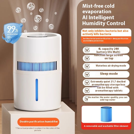 USB Mute Heavy Fog Car Air Purification Humidifier - Gadgio