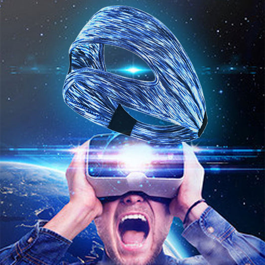VR Glasses Headset Accessories Virtual Reality Breathable Sweatband Head Cover VR Eye Mask - Gadgio