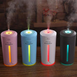 Mini Air Humidifier USB Ultrasonic Humidifier Car Aroma Diffuser Electric Essential Oil Diffuser Cup 7 Color LED Lights - Gadgio