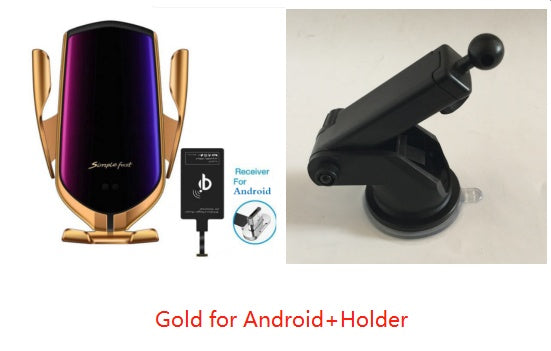 Car Wireless Charger Phone Holder - Gadgio