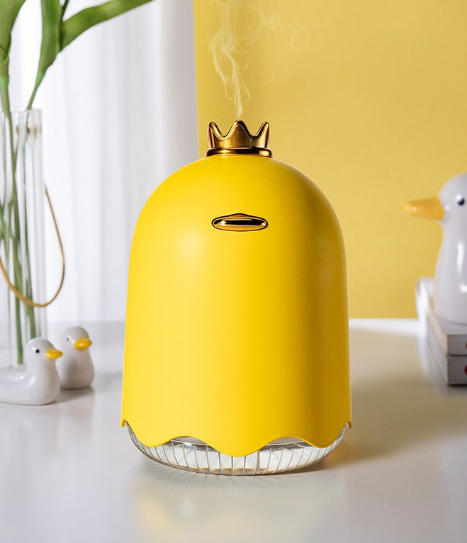 250ML Creative Crown Duck Humidifier Home Desktop Small Car Air Purifier Ultrasonic Humidifier USB Mini Atomizer - Gadgio