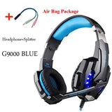 Wired Gaming Headset Headphones Surround Sound Deep Bass Stereo Casque Earphones With Microphone - Gadgio