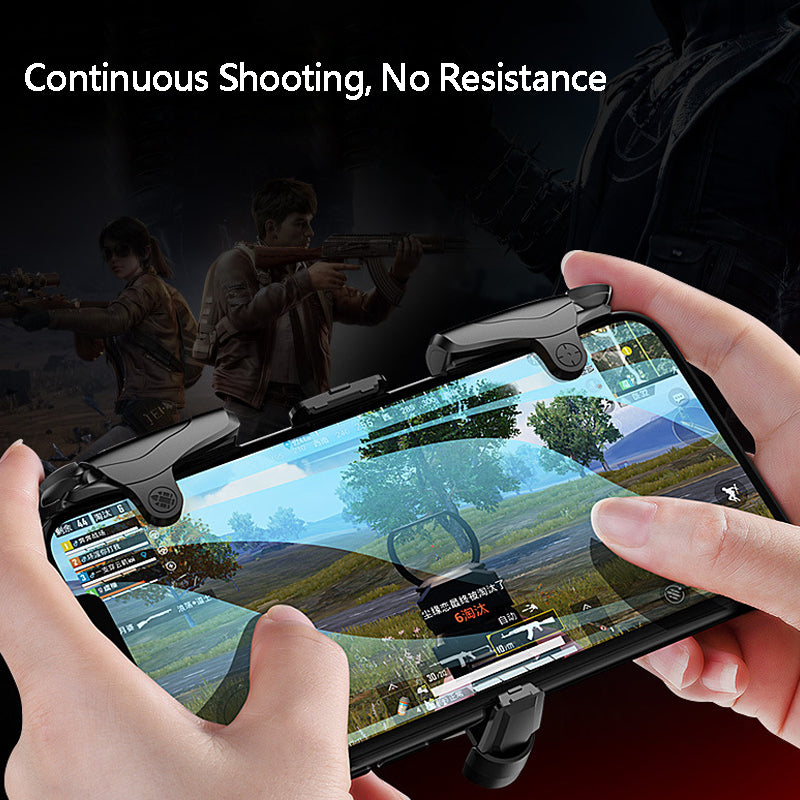 Gamepad Joystick Alloy Mobile Gamepad Button Shooter Controller - Gadgio