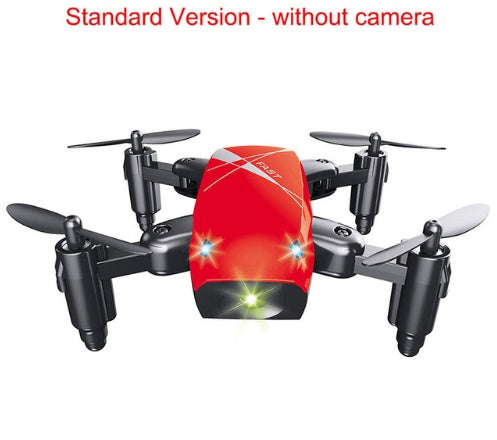 Micro Foldable RC Drone 3D Bearing Steering Wheel Remote Control Quadcopter Toys With Camera WiFi APP Control Helicopter Dron Kids Gift - Gadgio