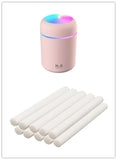 Home Car Charging Colorful Air Humidifier Usb Water Replenishment - Gadgio