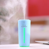 Mini Air Humidifier USB Ultrasonic Humidifier Car Aroma Diffuser Electric Essential Oil Diffuser Cup 7 Color LED Lights - Gadgio