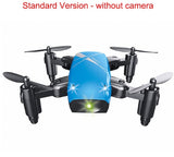 Micro Foldable RC Drone 3D Bearing Steering Wheel Remote Control Quadcopter Toys With Camera WiFi APP Control Helicopter Dron Kids Gift - Gadgio