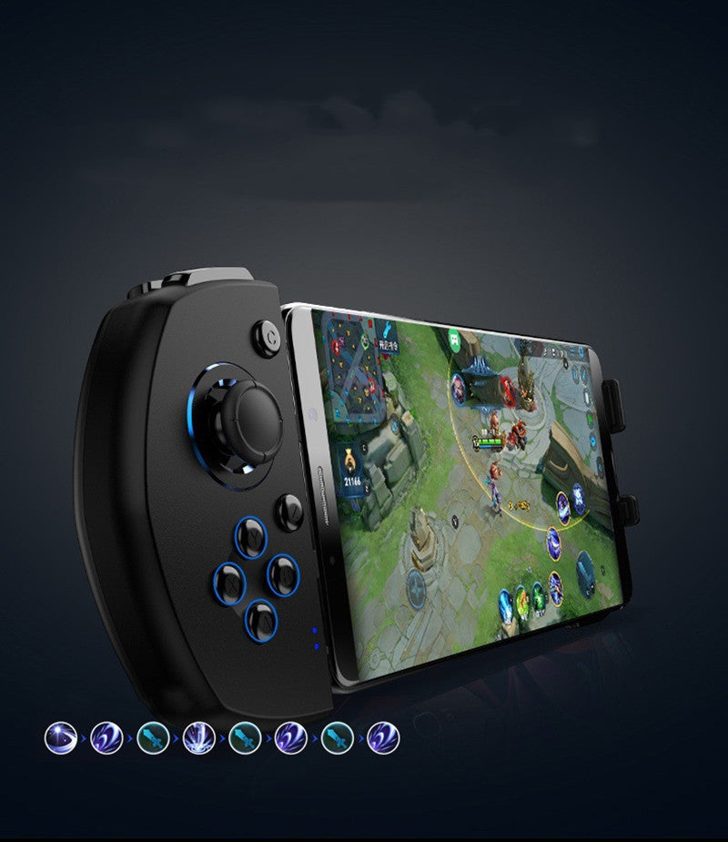 Bluetooth Wireless Gaming One-hand Stretch Handle - Gadgio