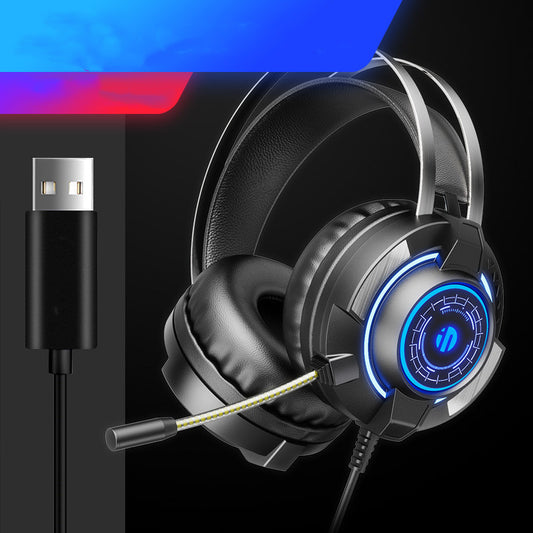 Headphones 7.1 Channel Colorful Gaming Headset With Microphone - Gadgio