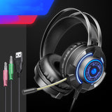 Headphones 7.1 Channel Colorful Gaming Headset With Microphone - Gadgio