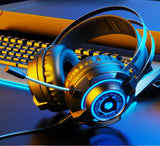 Headphones 7.1 Channel Colorful Gaming Headset With Microphone - Gadgio