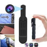 Compact 1080P HD hidden spy mini pocket pen camera capturing clear video discreetly.