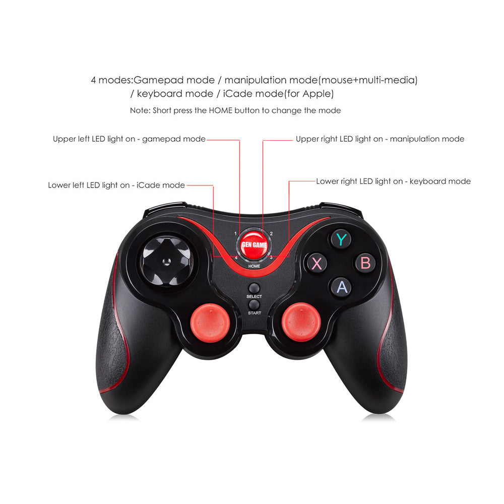 Wireless Bluetooth Gamepad Mobile Game - Gadgio