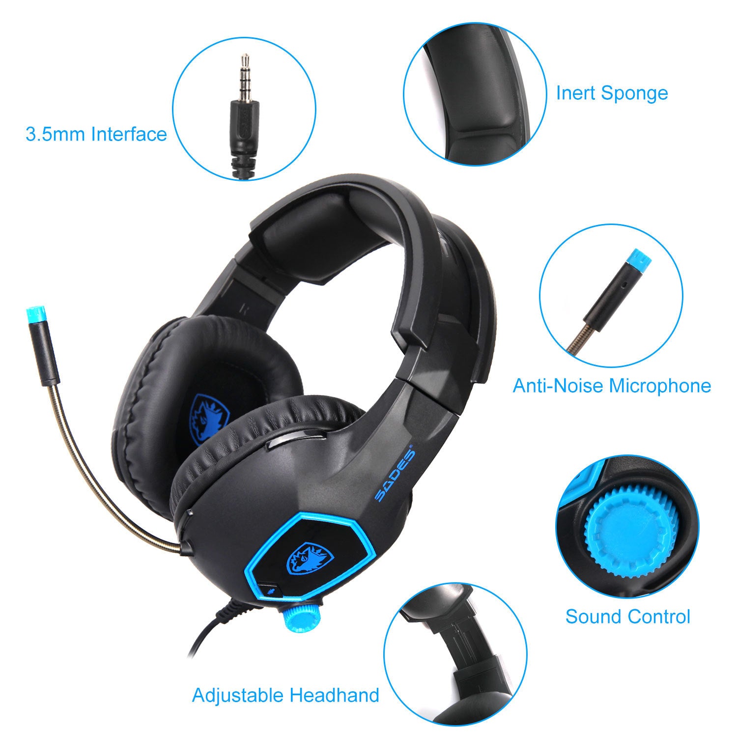 European And American Explosive Styles Latest Gaming Headphones - Gadgio