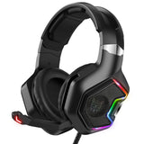 ONIKUMA K10 PRO Gaming Headset Stereo Gaming Headphones For PS4 PS5   One With Mic Led Light - Gadgio