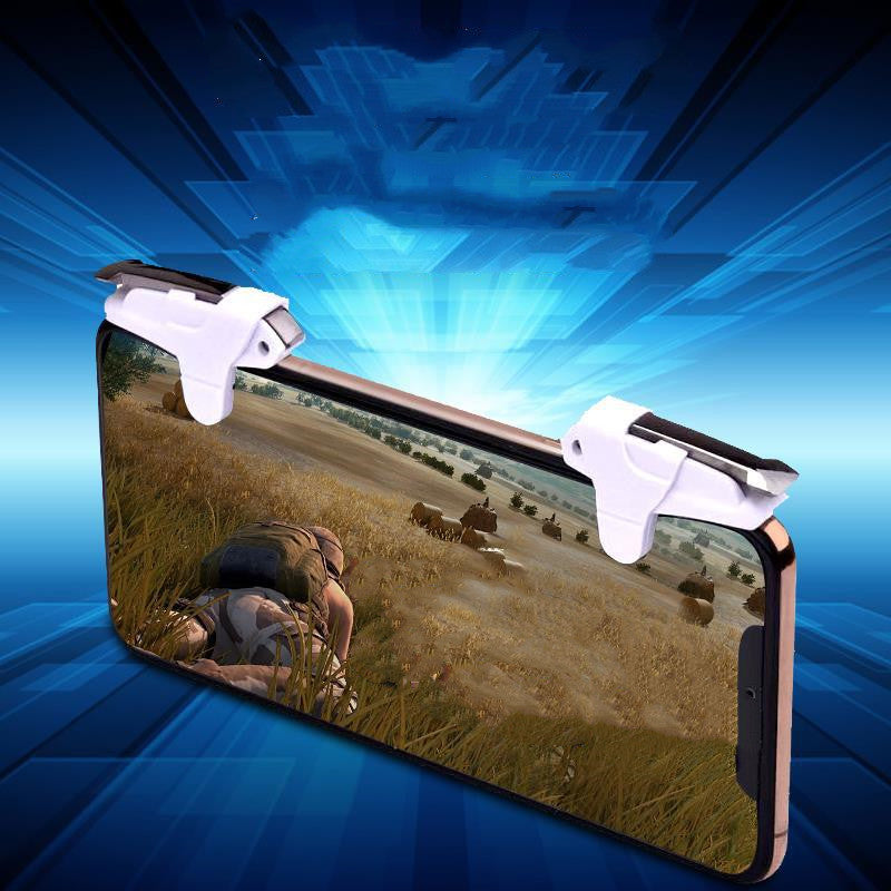 Compatible with Apple , Eating Chicken Artifact Mobile Gamepad is Suitable For Quick Shooting Buttons - Gadgio