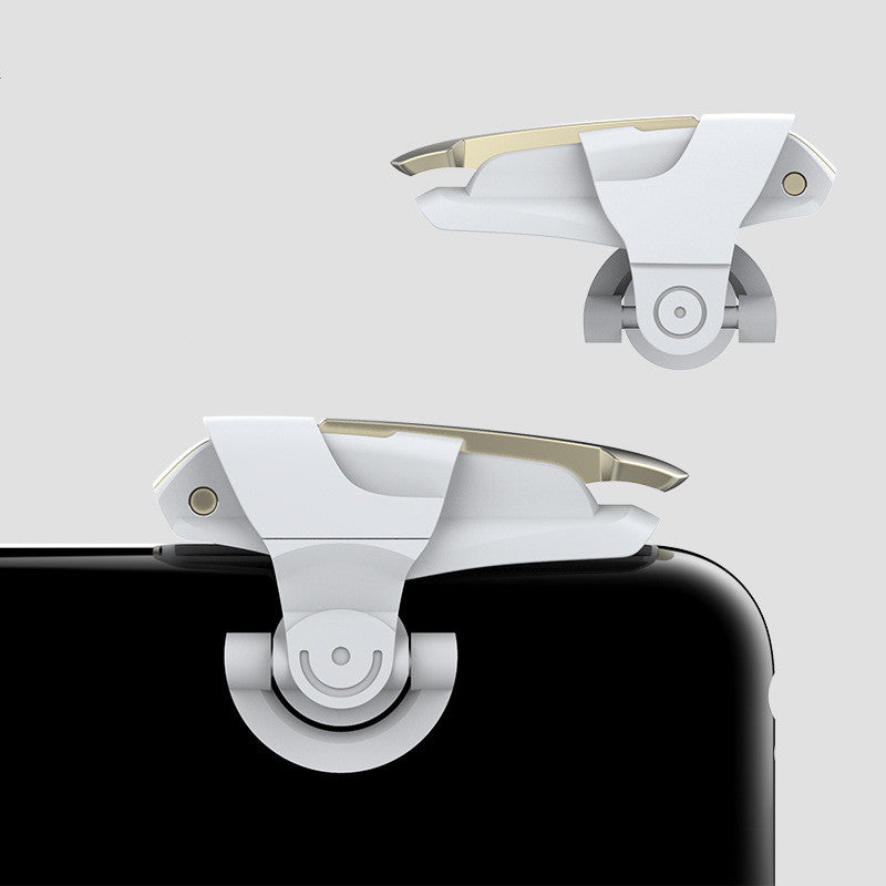 Compatible with Apple , Eating Chicken Artifact Mobile Gamepad is Suitable For Quick Shooting Buttons - Gadgio