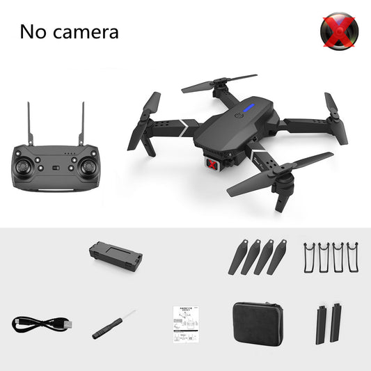 Dual-Lens Folding Drone Fixed-Height Four-Axis Aerial Photography Remote Control - Gadgio