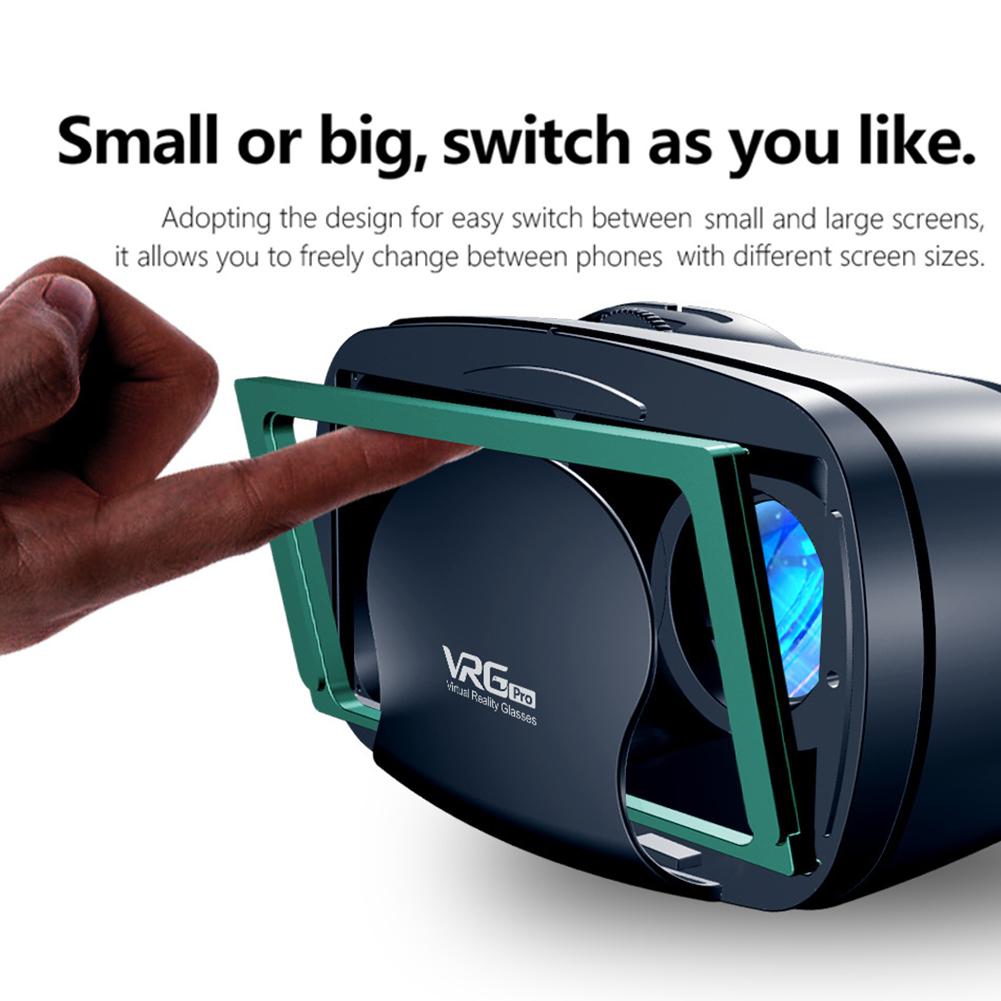 VR Helmet 3D Glasses Virtual Reality Support 0-800 Myopia For Smartphone Smart Phone Headset - Gadgio