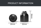 Wireless WiFi surveillance camera with 1080P HD night vision, small monitor, remote viewing, ideal for home security.