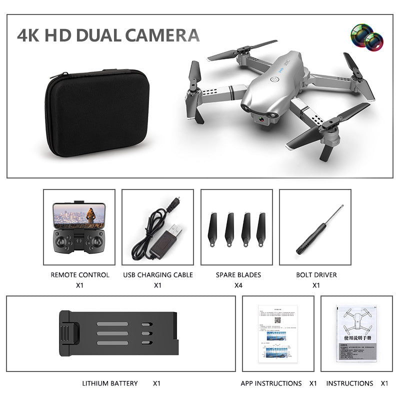 New Product Mini Folding Drone Remote Control Plane - Gadgio
