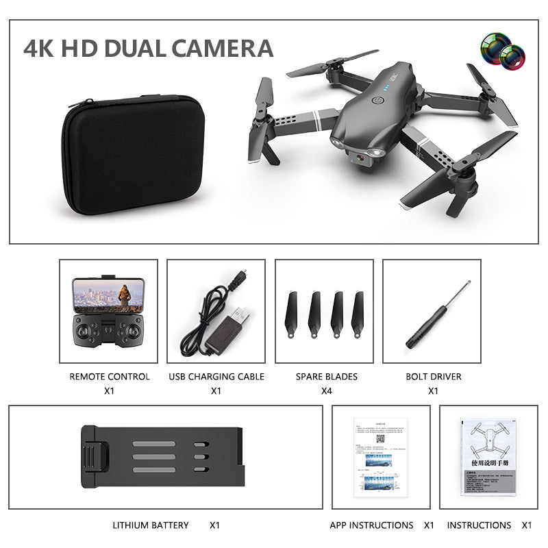 New Product Mini Folding Drone Remote Control Plane - Gadgio