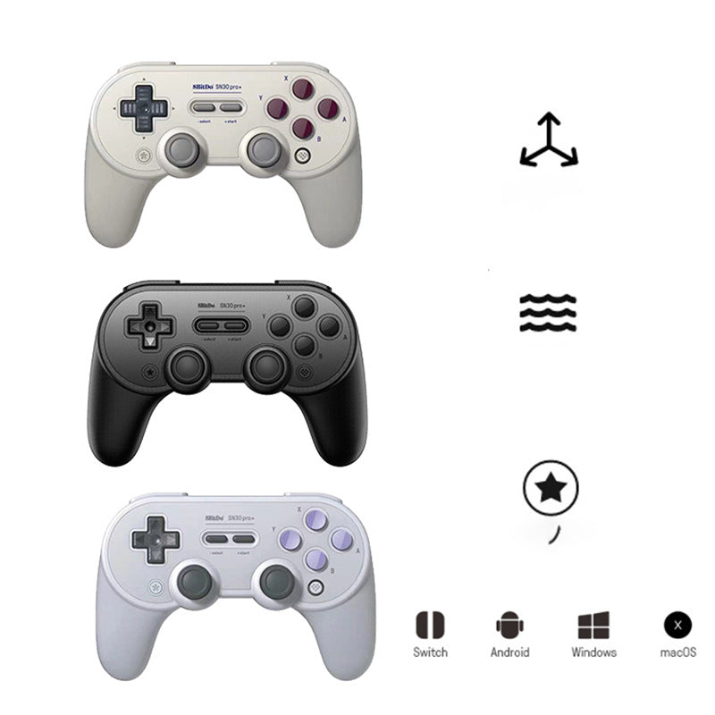 Wireless Bluetooth Handle PC Android Switch Game Console Somatosensory - Gadgio