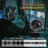 Gaming 3D Sound Effect GAMINGHEADSET Noise Canceling Headphones - Gadgio