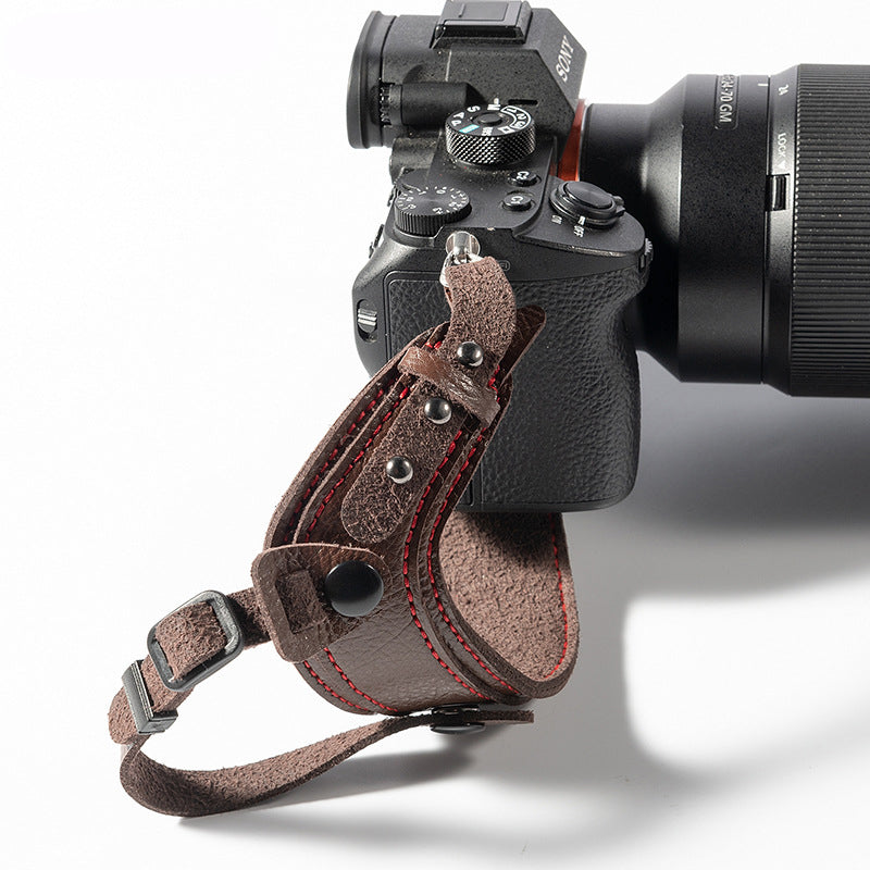 Camera leather wristband - Gadgio