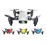 Micro Foldable RC Drone 3D Bearing Steering Wheel Remote Control Quadcopter Toys With Camera WiFi APP Control Helicopter Dron Kids Gift - Gadgio