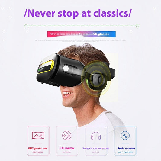 Smart Glasses HD VR Movie Game Bluetooth Headset All-in-one Machine Glasses - Gadgio