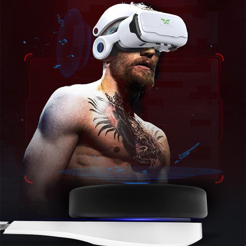Head-mounted Adjustable HD VR Glasses With Headset - Gadgio