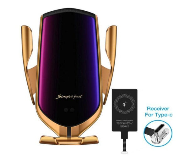 Car Wireless Charger Phone Holder - Gadgio