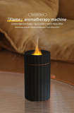 Air Humidifier With Flame Effect Essential Oil Diffuser Quiet Aroma Diffuser Home Fragrances Car Refresh - Gadgio