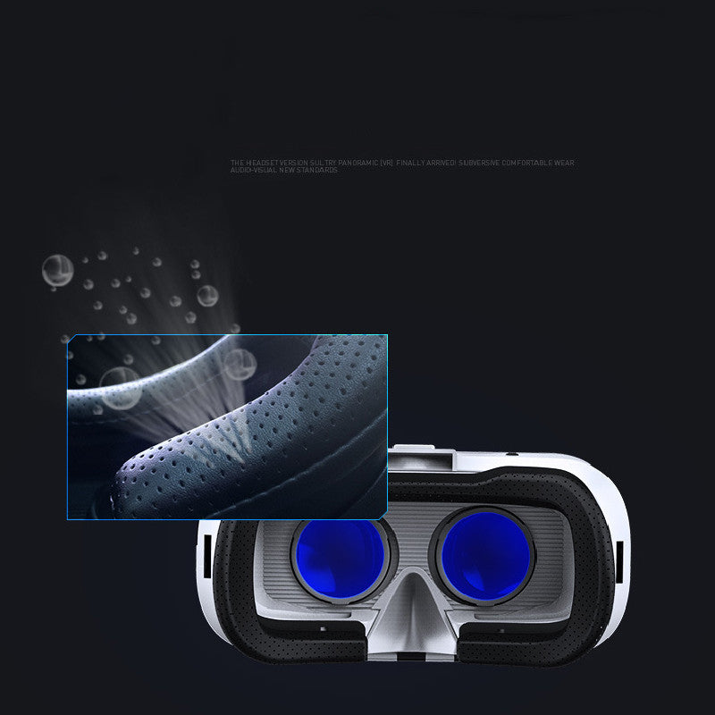 Head-mounted Adjustable HD VR Glasses With Headset - Gadgio