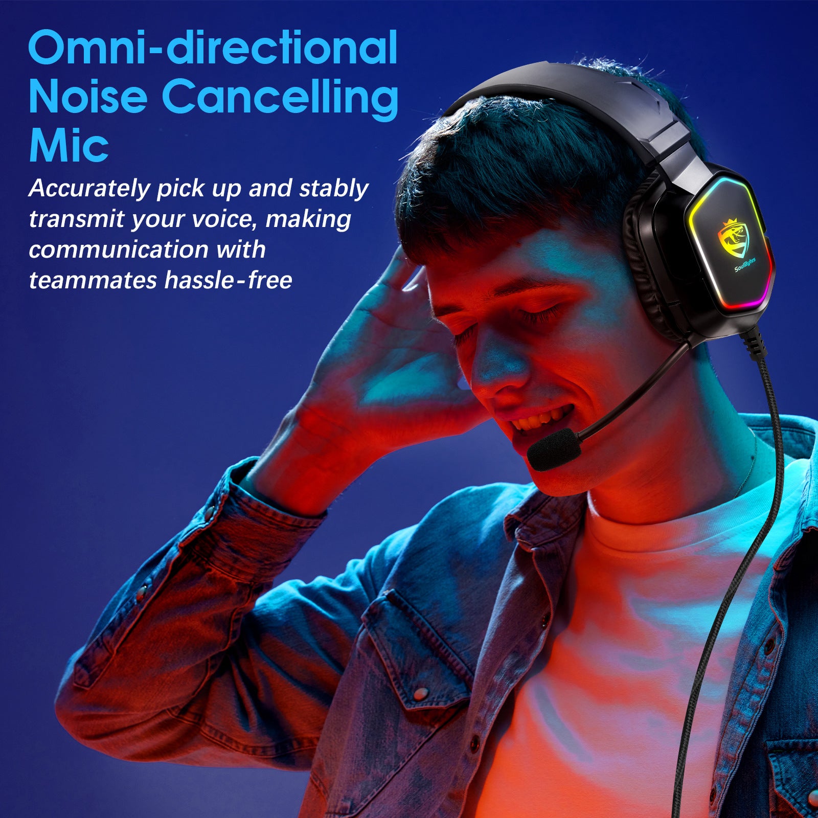 Over-ear Wired Esports Gaming Headphones - Gadgio