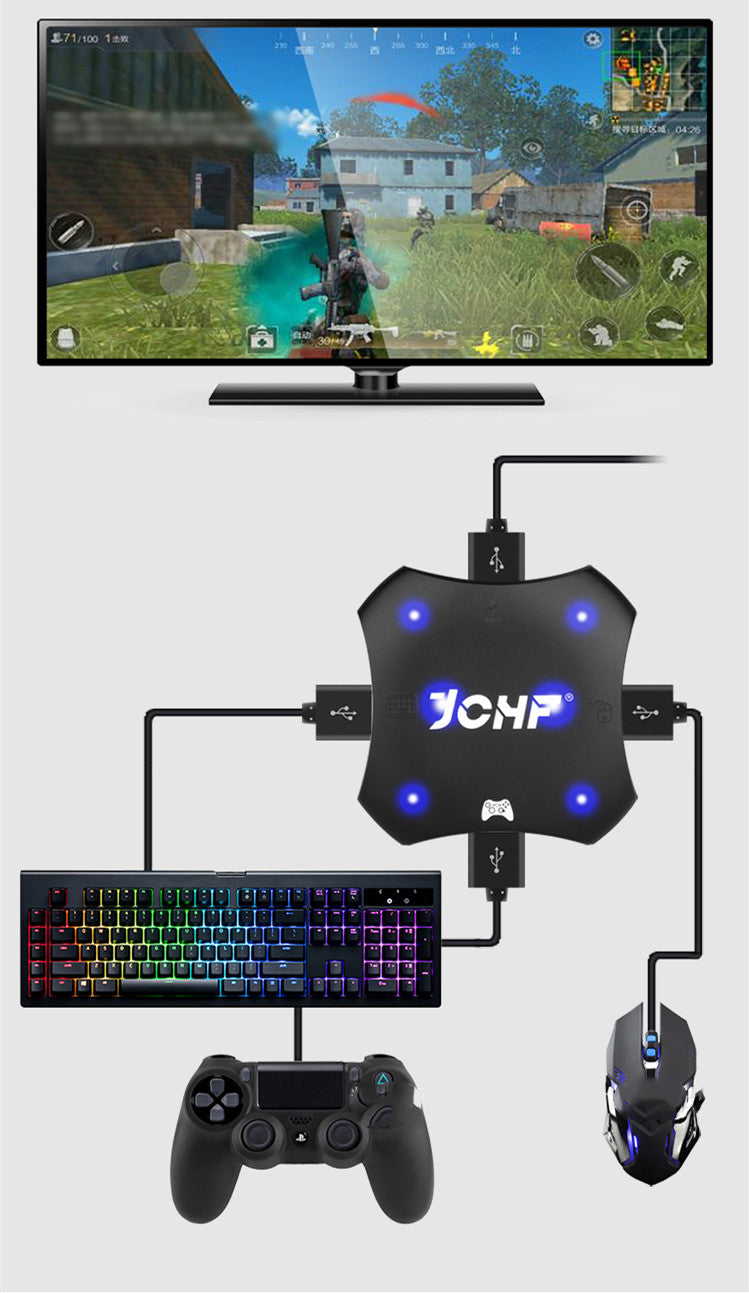 Gamepad keyboard and mouse converter throne eat chicken - Gadgio