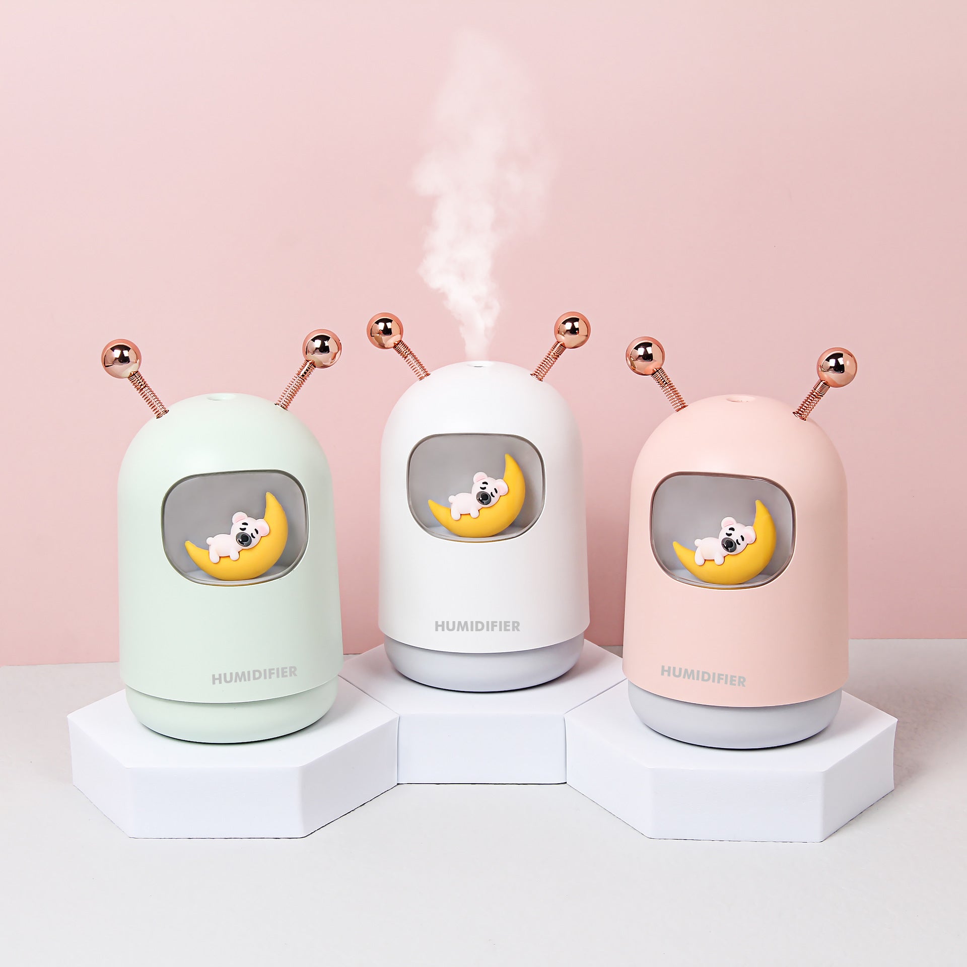 Cute Pet Humidifier Heavy Fog USB Mini Car Air Purifier Household Small Moisturizing Creative Humidifier - Gadgio