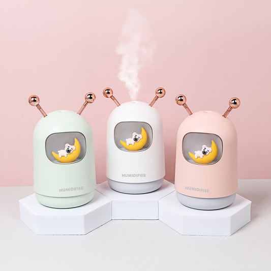 Cute Pet Humidifier Heavy Fog USB Mini Car Air Purifier Household Small Moisturizing Creative Humidifier - Gadgio