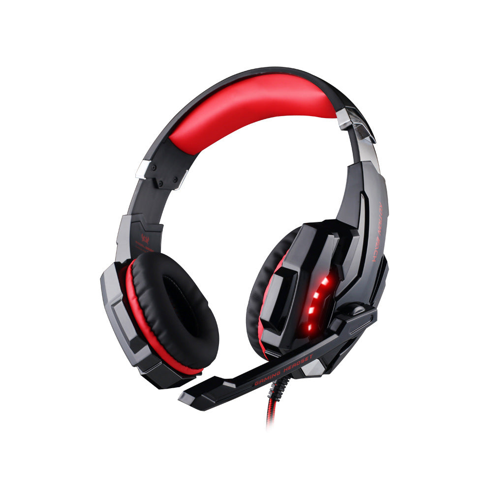 G9000 Headphones Gaming Headset with Microphone 3.5+USB Single Hole Headset for PS4 - Gadgio