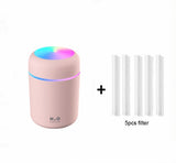 Home Car Charging Colorful Air Humidifier Usb Water Replenishment - Gadgio