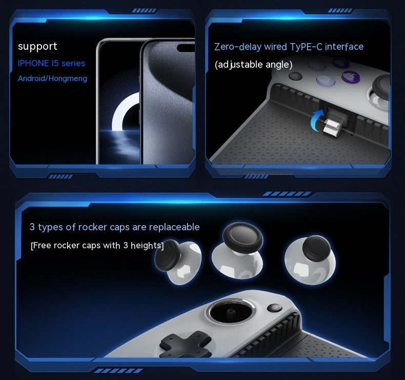 G8 Gamepad Type-c Interface Simulator Android - Gadgio