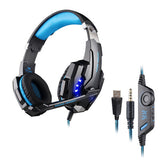 G9000 Headphones Gaming Headset with Microphone 3.5+USB Single Hole Headset for PS4 - Gadgio