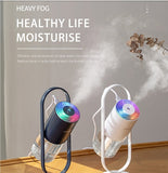 Magic Shadow USB Air Humidifier For Home With Projection Night Lights Ultrasonic Car Mist Maker Mini Office Air Purifier - Gadgio