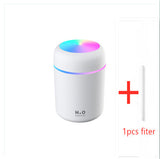 Home Car Charging Colorful Air Humidifier Usb Water Replenishment - Gadgio