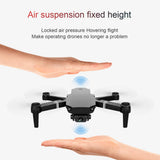 UAV remote control aircraft folding 4K dual camera - Gadgio