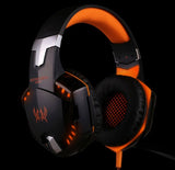Wired Gaming Headset Headphones Surround Sound Deep Bass Stereo Casque Earphones With Microphone - Gadgio
