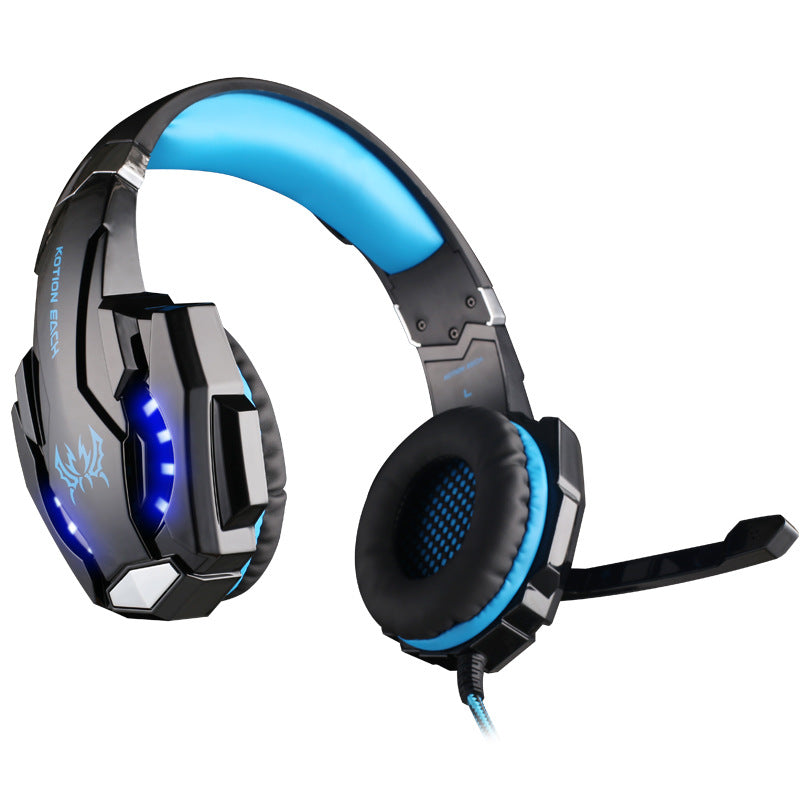 G9000 Headphones Gaming Headset with Microphone 3.5+USB Single Hole Headset for PS4 - Gadgio
