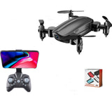 Teeggi T10 Mini Drone With Camera Foldable WiFi FPV RC Quadcopter Headless Mode Altitude Hold VS S9 Micro Pocket Selfie Dron - Gadgio