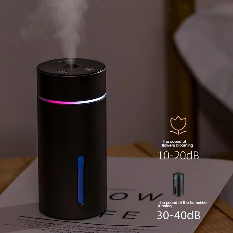Portable Car Air Humidifier Aluminium Essential Oil Diffuser 260ml Car Aroma Diffuser For Home Office - Gadgio